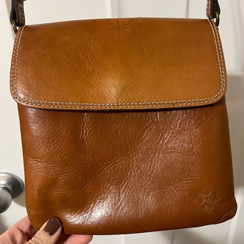 Brown Leather Patricia Nash used